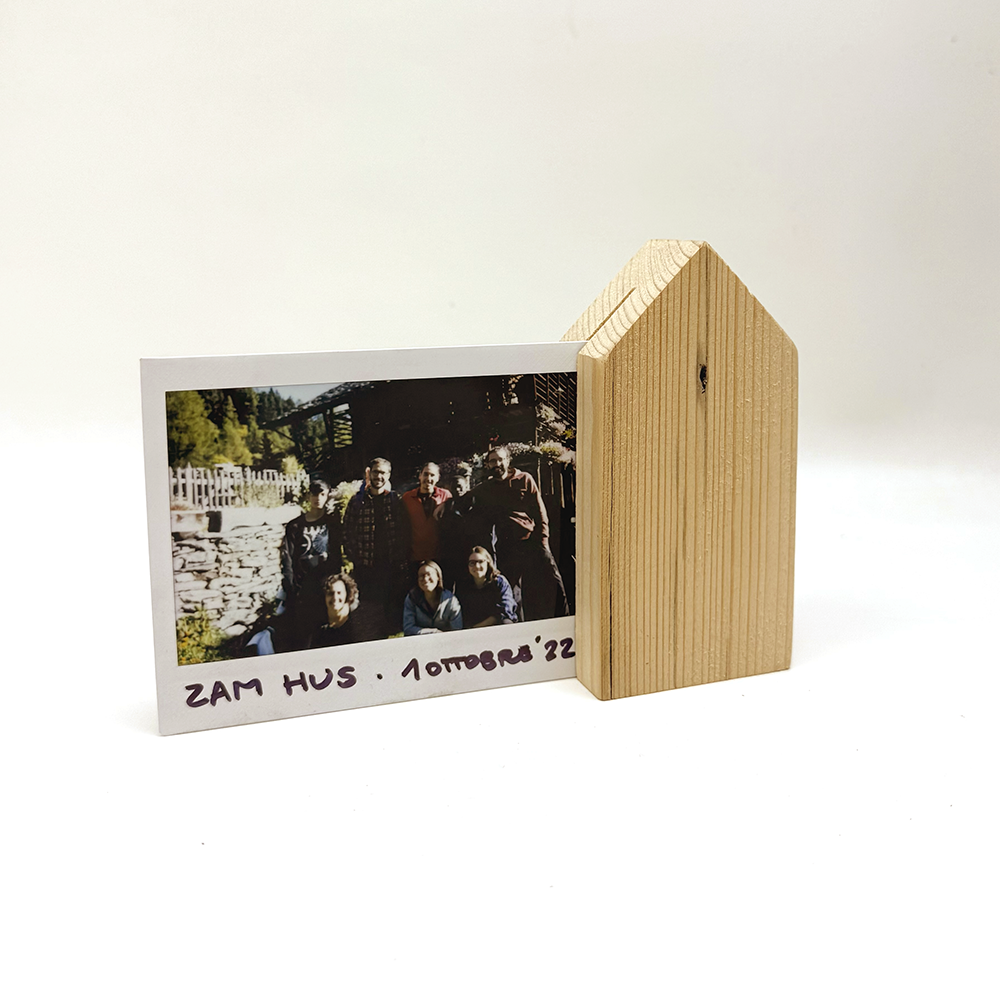 Bomboniera casetta portafoto (pack 10 pz)