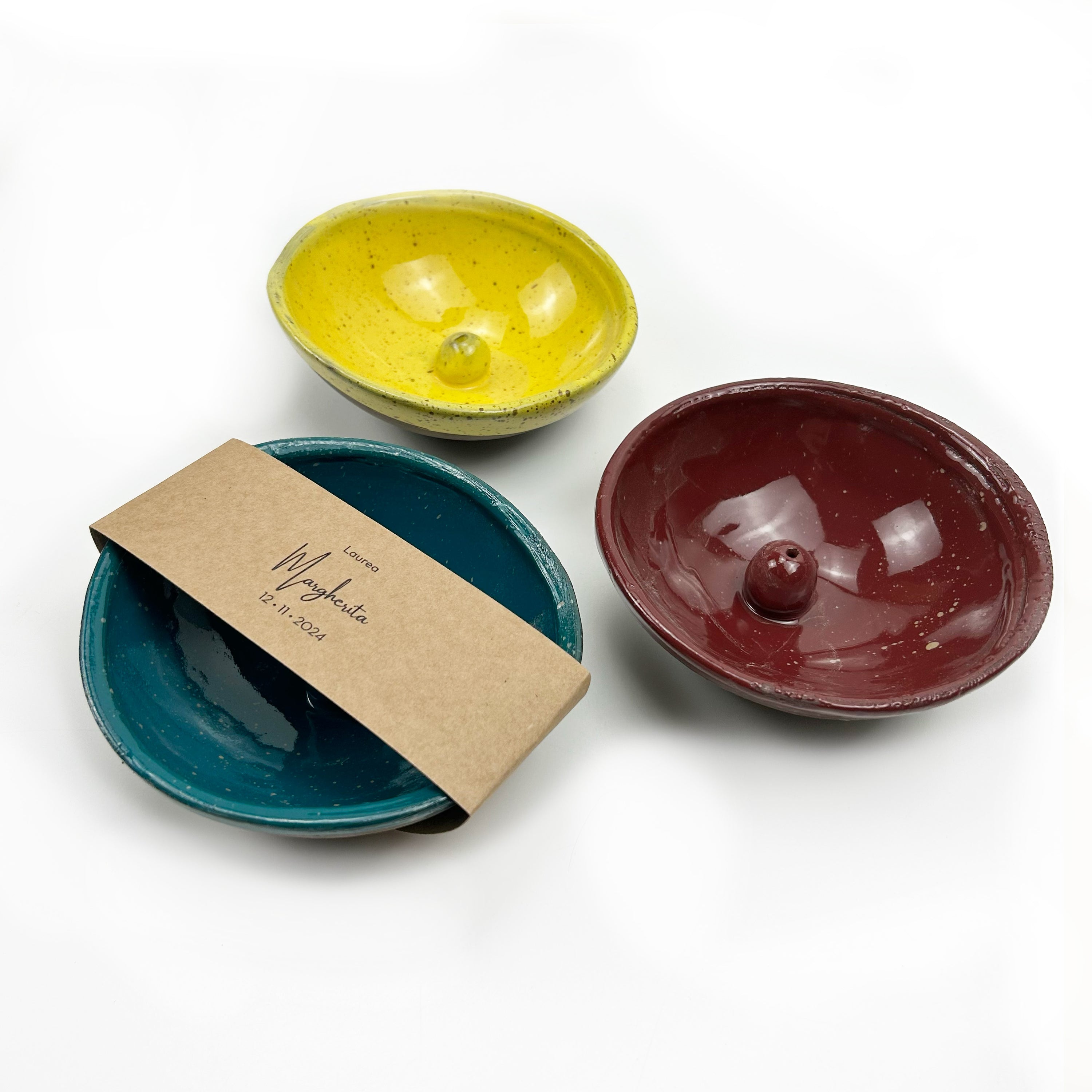 Portaincenso in ceramica smaltata (pack 10 pz)
