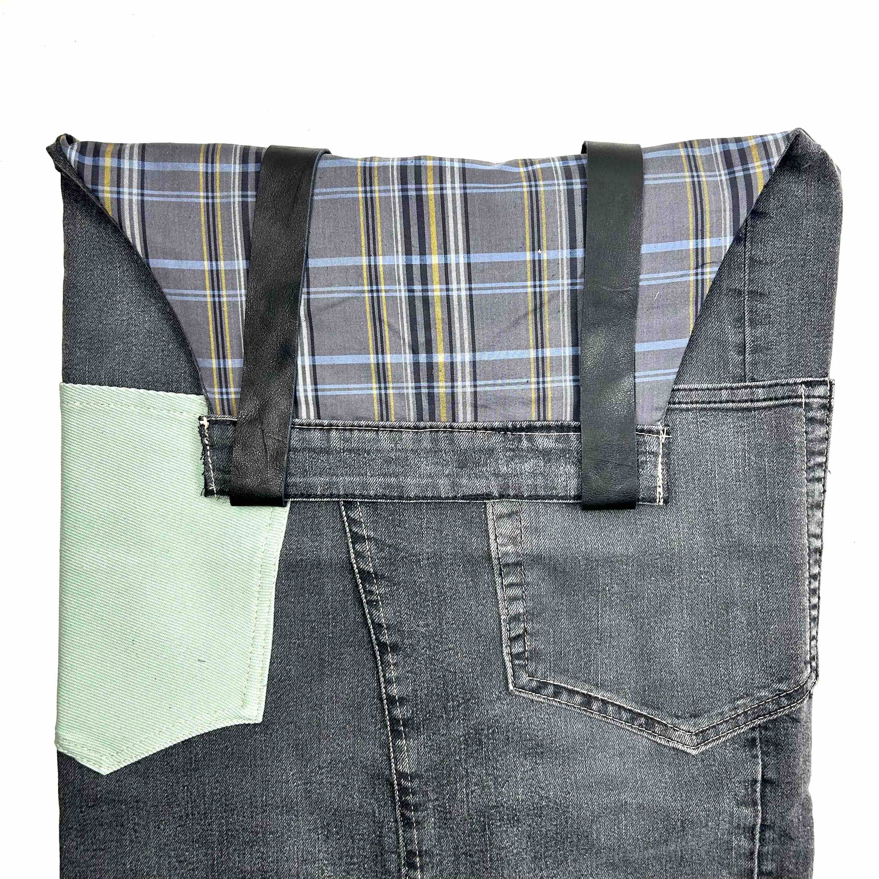 grembiule in jeans