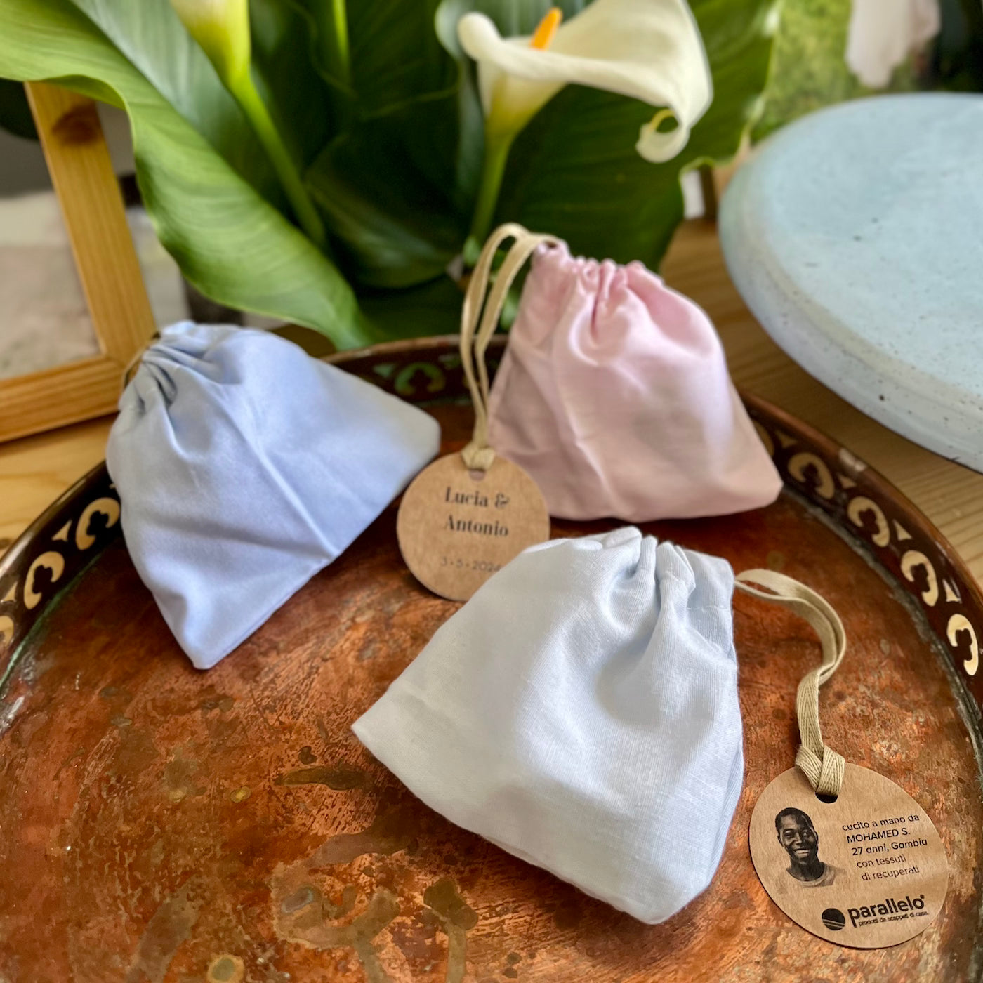 Sacchetto portaconfetti per bomboniere (pack 10 pz)