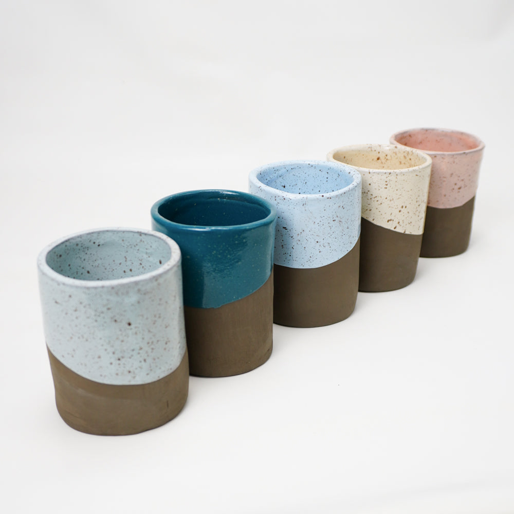 bicchiere in ceramica