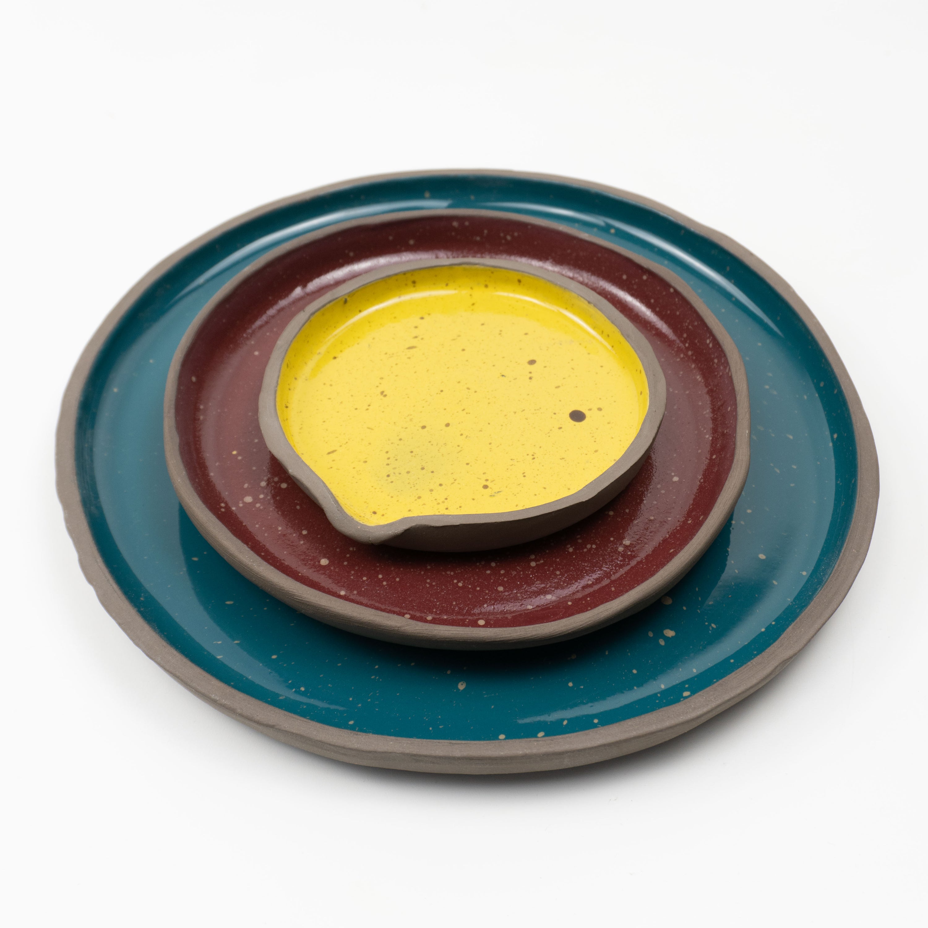 piattini ceramica colorati